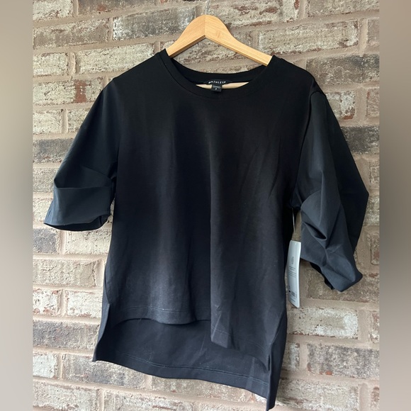 NWT Athleta Harlow Hybrid Tee - Picture 3 of 8